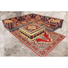 Arabiška sofa, rytietiška sėdimoji dalis, Sark Kösesi, Kilimas, Grindų sofa, Sėdimoji pagalvėlė, Rytietiška sėdimoji pagalvėlė, Majlis sofa, Osmanų sėdynė
