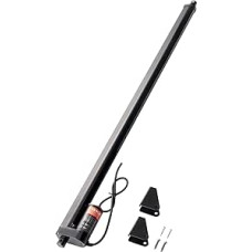 VEVOR 1000N linijinis aktuatorius DC 12V linijinė pavara IP54 Elektrinis linijinis variklis 500 mm eigos ilgis Triukšmo lygis ≤ 50 dB Elektrinis durų atidarymo mechanizmas 14 mm/s važiavimo greitis Linijinės technologijos reguliavimo pavara