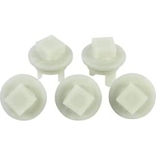 Mėsmalės įranga, 5 vnt. namų virtuvės mėsmalės dalių Plastikinė pavarų įvorė tinka 