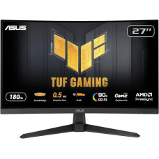 ASUS TUF Gaming VG27WQ3B - 27 colių WQHD lenktas monitorius - 180 Hz, 1 ms GtG, 