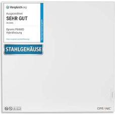 Infraraudonųjų spindulių hibridinis šildytuvas su termostatu, montuojamas ant sienos arba kaip stovintis įrenginys