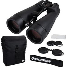 Celestron 72035 SkyMaster Pro ED 20x80 Astronomie-Fernglas mit ED-Glas und großer Blende für Beobachtungen aus weiter Ferne, vollvergüteter XLT-Beschichtung, Stativadapter und Tragekoffer