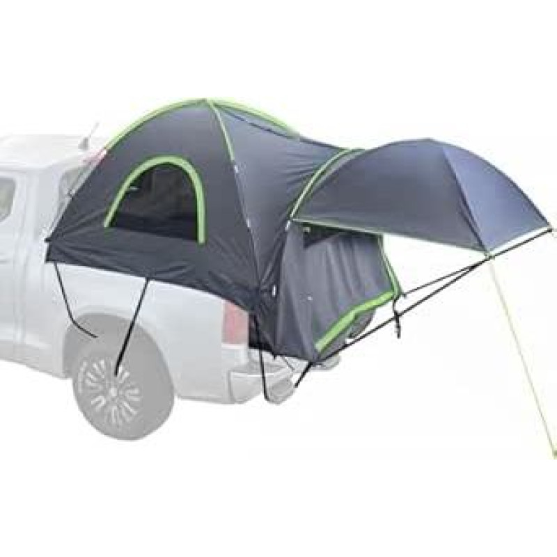 VEVOR Truck Tent Camping Tent Sun Shade for 1524-1585mm Truck Loading Areas, vandeniui atspari sunkvežimio palapinė su išskleidžiama markize, stogeliu nuo lietaus ir saugojimo krepšiu, apsauga nuo saulės stovyklavimui