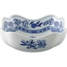 Hutschenreuther 02001-720002-13168 Kvadratinis svogūnų dubuo 18 CM 0,61 litro mėlynos spalvos