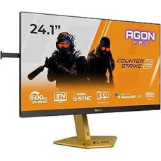 AOC CS24A 24,1 colių FHD monitorius 610 Hz, TN Esports skydelis, 0,5 ms GtG, adaptyvioji sinchronizacija, HDR400, suderinamas su 