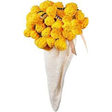 Nėrimo gėlių puokštės antklodė Baigtas rožių puokštės antklodė Rankų darbo megzti mesti gėlių antklodės gimtadienio Motinos dienos Valentino dienos dovana geltona