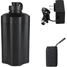 Angelrollen-Akku 14,8 V 3500 mAh/5000 mAh Lithium-Ionen-Akku in Granatenform mit Ladegerät und Stoffhülle für Elektrowindenmotoren