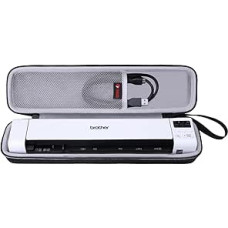 XANAD Document Scanner Case, Compatible with Brother DS-640 / DS-740 / DS-940 Mobile Scanner A4 on Both Sides WLAN Scan to USB