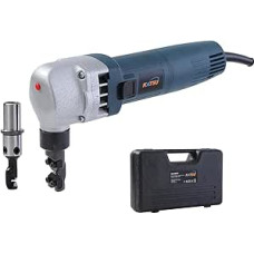 100457 Dvigubas po lazdele Elektrinės žirklės Pjovimo pjaustytuvas Skardos pjovimo pjūviai 1,8 mm plienas