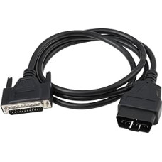 OBD2 Scanner Code Reader Cable 1.5m DB25 Male Diagnostic Extension Compatible with INNOVA 3100 3110 3120 3130C 3140 3150 3160