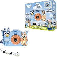 Lexibook Bluey DJ078BY 4 in 1 vaikiškas fotoaparatas su apsauga, nuotraukų, vaizdo įrašų, MP3 ir žaidimų funkcijomis, 15 rėmelių nuotraukoms personalizuoti su 8 GB atminties kortele