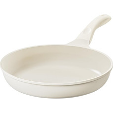 Redchef Ceramic Pan 28 cm Non-Stick Coating, Induction Frying Pan, Omelette Pan, Cookware Chef's Pan PTFE-Free, PFAS-Free, PFOA-Free, Scratch-Resistant, Dishwasher Safe, Beige