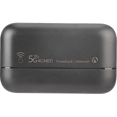 4G LTE USB WLAN modemas, atrakintas mobilusis 5G WLAN Hotspot maršrutizatorius su SIM kortelės lizdu, 10 000 mAh Sukurti belaidį tinklą 300 Mbps greičiu