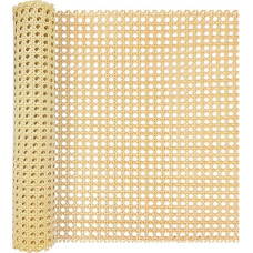 Viennese Wicker Sold by the Metre 40 x 200 cm - Cane Webbing Rattan Roll for DIY Furniture Decoration - Handmade PE Plastic Braided Mats for Rattan Craftsmen