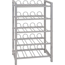 HAKU baldų stovas buteliams, 59 x 34 x 22 cm, aliuminis