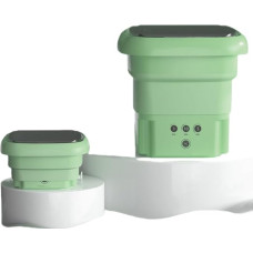 Portable Laundry Tub 4.5L Foldable with Spin Dryer for Travel Camping Small Spaces Mini Washing Machine for Socks and Underwear