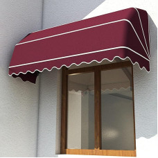 MNBVH Foldable Door Window Awnings Canopy Manual Telescopic Sun Shade Protection for Patio, Balcony, Yard - Waterproof Rain Cover Outdoor