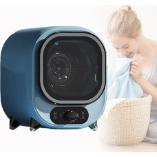 450 W maža nešiojama kondensacinė džiovyklė, kondensacinė džiovyklė su nerūdijančio plieno būgnu, 0,8 kg talpos, skirta statyti ant stalviršio, skirta butams ir bendrabučiams (D)