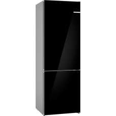 Bosch KGN49LBCF XXL Standing Fridge-Freezer Combination Series 6, Freestanding Fridge Combination with Freezer Area Bottom 203 x 70 cm, 311 L Cooling, 129 L Freezer, NoFrost, VitaFresh XXL,