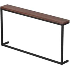 Schmale Konsolentische für Flur und Eingangsbereich, Marmor-Spiegel-Display, moderner Eingangstisch, brauner Konsolentisch mit schmaler Ablage hinter dem Sofa und Clip-Schrank für das Wohnzi