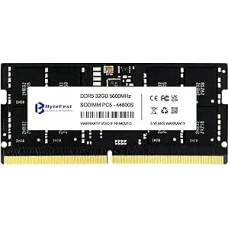 DDR5 RAM 32GB 5600MHz PC5-44800 CL46 1.1V SODIMM 262-Pin Laptop/Notebook Memory Module
