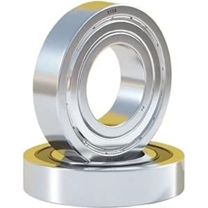 2 stücke P4 Edelstahl Lager S6207-2Z/S6208-2Z/S6209-2Z/S6210-2Z/S6211-2Z/S6212-2Z 440/304 Kugellager Zubehör(S6207-2Z 440)