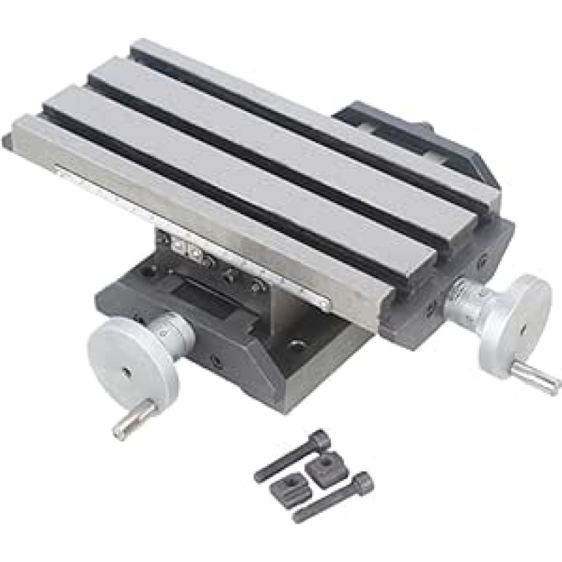 Drehmaschine, Drehmaschine, Frästisch Aus Gusseisen, 200 X 90 mm, Unverzichtbares Zubehör Für Die Fertigung, für die DIY-CNC-Bearbeitung von Holzstein