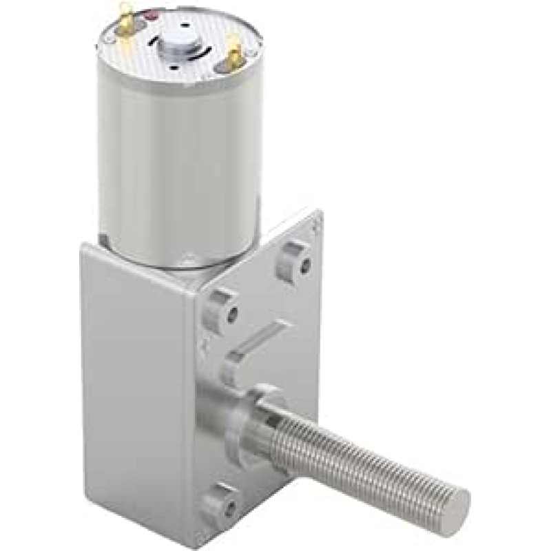 Miniatiūrinis šnekos variklis Miniatiūrinis šnekos variklis (Gleichstrom), 6 V/12 V/24 V, Drehzahl einstellbar, 1 U/min bis 375 U/min, selbsthemmend(375RPM,6V Bracket Motor)
