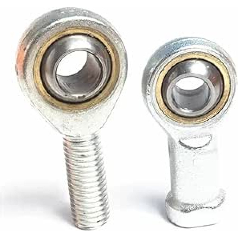 1 STÜCKE Stange Ende Gemeinsame Lager Metric Männlich Links Weiblich Rechts Gewinde(Male M20 Left)