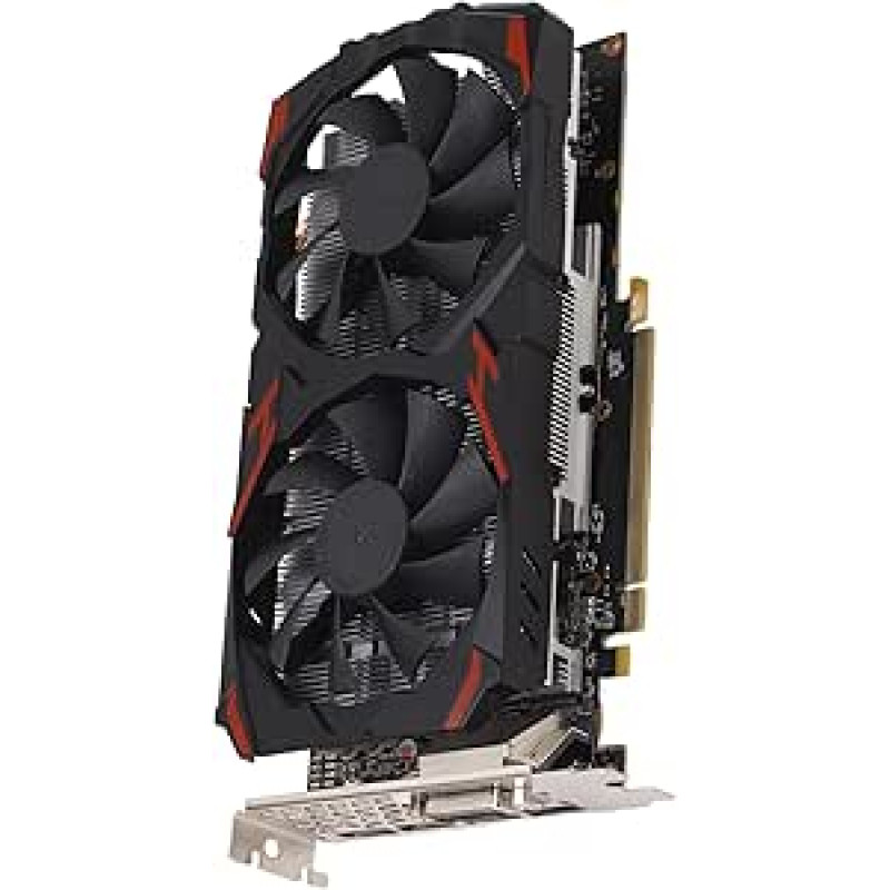 Vaizdo plokštė, 8 GB vaizdo plokštė, Tbest Rx 580 8 GB 256 bitų, mielos žaidimų vaizdo plokštės, tyliai prijungiama ir žaidžiama vaizdo plokštė be ventiliatoriaus staliniams kompiuteriams 580 8G D5, vaizdo plokštė Rx 580 vaizdo plokštės pjaustytuvas