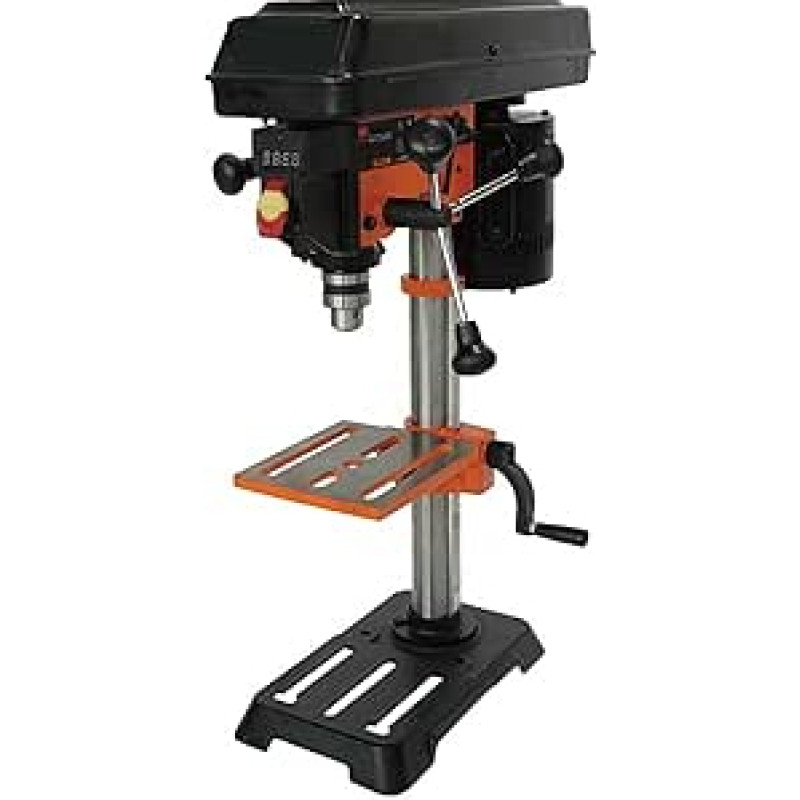 Werkstatt-Elektrowerkzeug, Bohrmaschine Mit Variabler Spindelgeschwindigkeit, 10-Zoll-Tischbohrmaschine Leistungsstarkem Motor, Pro-Serie