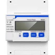 DDSU666 DTSU666 DTSU666 80A vienkartinis trijų fazių RS485 dvikryptis elektrinis saulės matuoklis Wattmeter (DTSU666-CT)