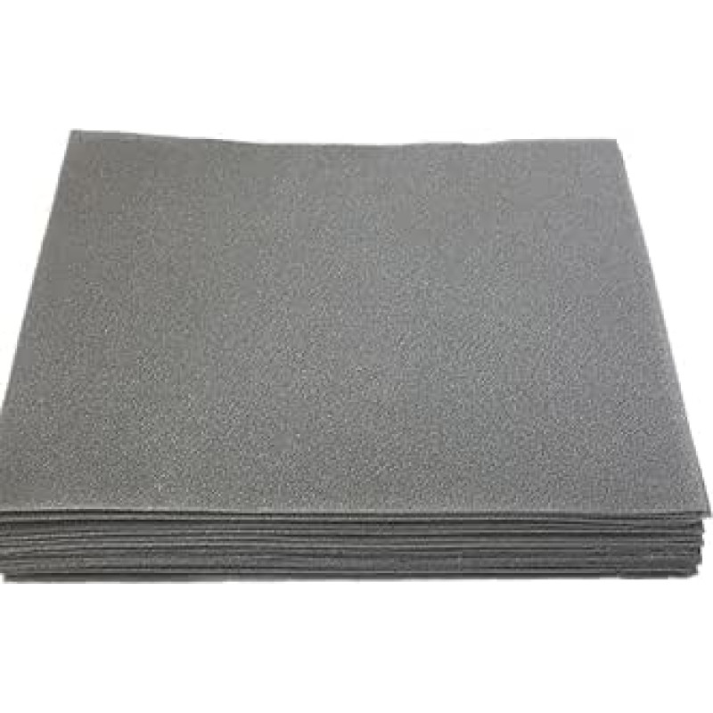 2 Stück Nickelschaum (100 × 100 × 10 mm) - Ni-Schaum in Batteriequalität for Schallabsorption, Wärmeleitung und Filterung(80PPI)