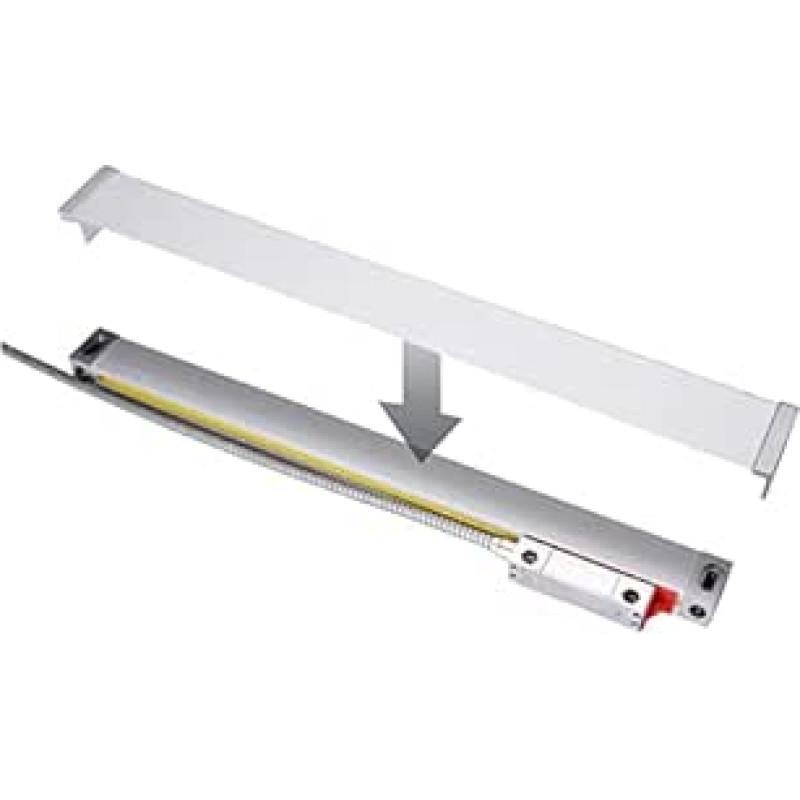 RS422 Slim Optischer Linearmaßstab-Encoder - 0,001 mm Auflösung, 70-420 mm Verfahrweg, kompatibel(420mm Travel 0.001mm)