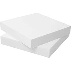 Schaum-Mousse mit hoher Dichte, dicker weißer Schaumstoff, fester Dämpfungsschwamm für Gartenbänke, Sofa, Bodenmatten, Fenstersitze, idealiai tinka Polstermöbel (20 cm Dicke, 50 x 50 cm)