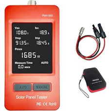 PMA1800/PMA800 Saulės modulių testeris, MPPT fotovoltinių plokščių multimetras, leistinumo matuoklis