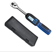 Digitaler Drehmomentprüfer, Digitaler Drehmomentschlüssel, 1,5-135 Nm, mit Ratsche mit zwei Richtungen, Genauigkeit ± 2%, Vibrationssummer, LED-Alarm(3-60N.m)