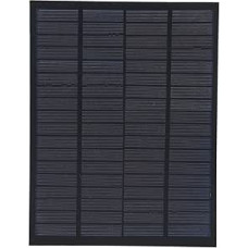Solarpanelmodul, Polisilicio saulės elementų įkroviklis, 18 V 5W saulės energijos plokštė -Kits für Solarlandschaftslichter, Solar -Telefon -Ladegeräte