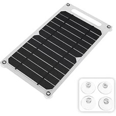 Sonnenkollektor, Solarpanel 10W Solarstrompanel Solar Handy Ladeschatz Tragbares Solarpanel