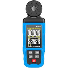 BlissfulAbode Digitales UV-Spektrometer-Lichtmessgerät mit 999-Zählspeicher, 400-700 nm Reichweite, zur Messung von Schreibtischlampen, Pflanzenbeleuchtung, Klassenzimmer, Labors SK-8301A