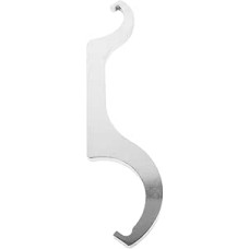 CHILDWEET amortizatorių raktas Pin Ratchet Hook Wrench Cable Disc Brake Coil Wrench Motociklo raktas Key Pipe Wrench Tool Brake Hose Silver Carbon Steel