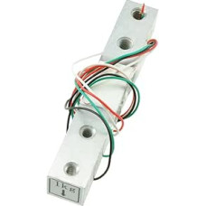 Aliuminio lydinio apkrovos elementas Elektroninių svarstyklių technologija Svorio jutiklis 100G 1 kg 2 kg 3 kg 5 kg 10 kg su kabeliu svėrimo prietaisams (1 kg)
