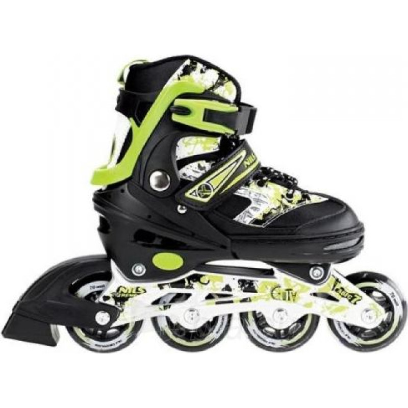 Roller skates Nils Extreme S (30-33) green with black