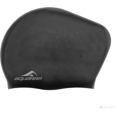 Silicone swimming cap for long hair