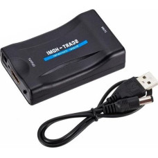 Roger Signal Converter from SCART to HDMI (+Audio) Black