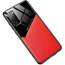 Mocco Lens Leather Back Case for Samsung Galaxy S21 Red