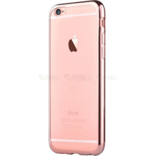 Devia Glimmer 2 Silicone Back Case for Apple iPhone 7 / 8 Transparent - Gold