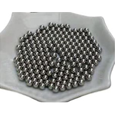 Lagerkugeln, massive Lagerstahlkugeln, kleine Präzisionsstahlkugeln, hochpräzise, 1-kg-Packung(1.588mm)