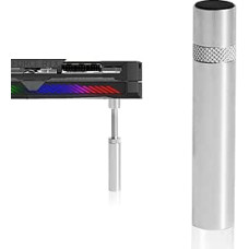 Sidabrinis GPU laikiklis, reguliuojamas GPU laikiklis su magnetu, vaizdo plokštės laikiklis, GPU 