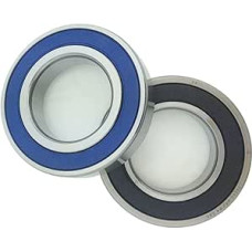 1 Paar 7008 7008AC 2RZ HQ1 P4 40x68x15 SI3N4 Keramik Ball Versiegelt Kontaktieren Lager Geschwindigkeit Spindel Lager